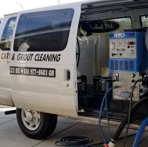 A&L Janitorial Van
