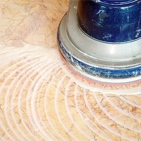 Floor-Buffing